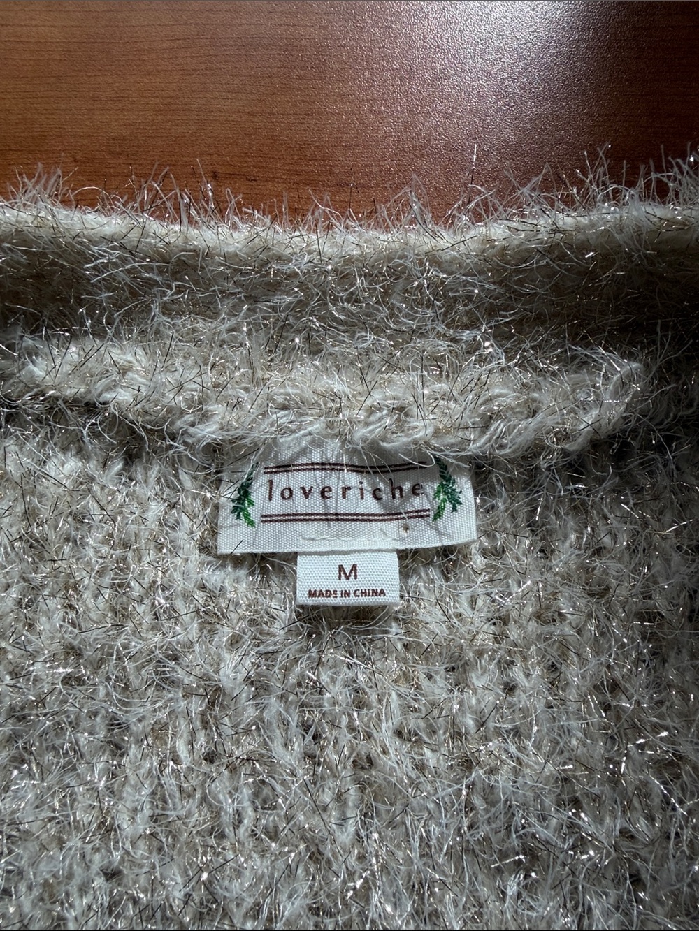 Love Riche Glitter Textured Cardigan - Picture 5 of 5
